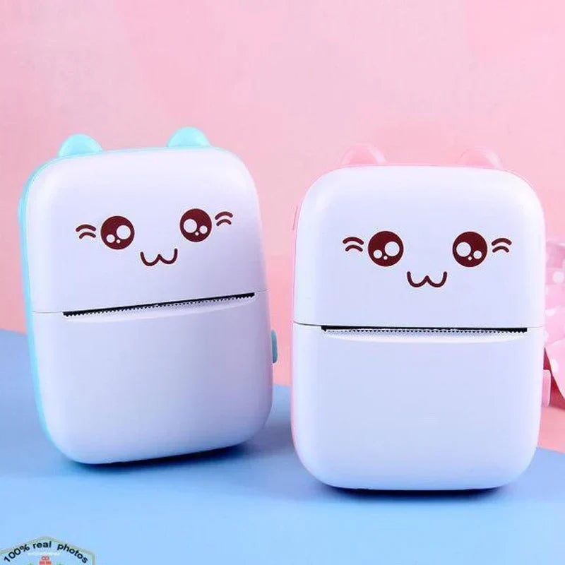 Portable Mini Pocket Printer Bluetooth Thermal Printer for Mobile | Wireless Inkless Printing