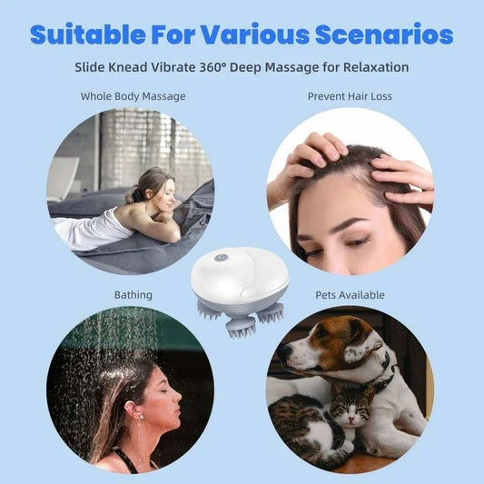 Electric Scalp Head Massager